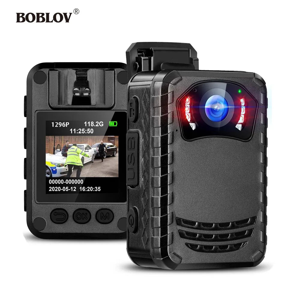 N9 Mini Body Camera Full HD 1296P Body Mounted Camera Small Portable Night Vision Police Body Cam 128GB/258GB Mini Camera