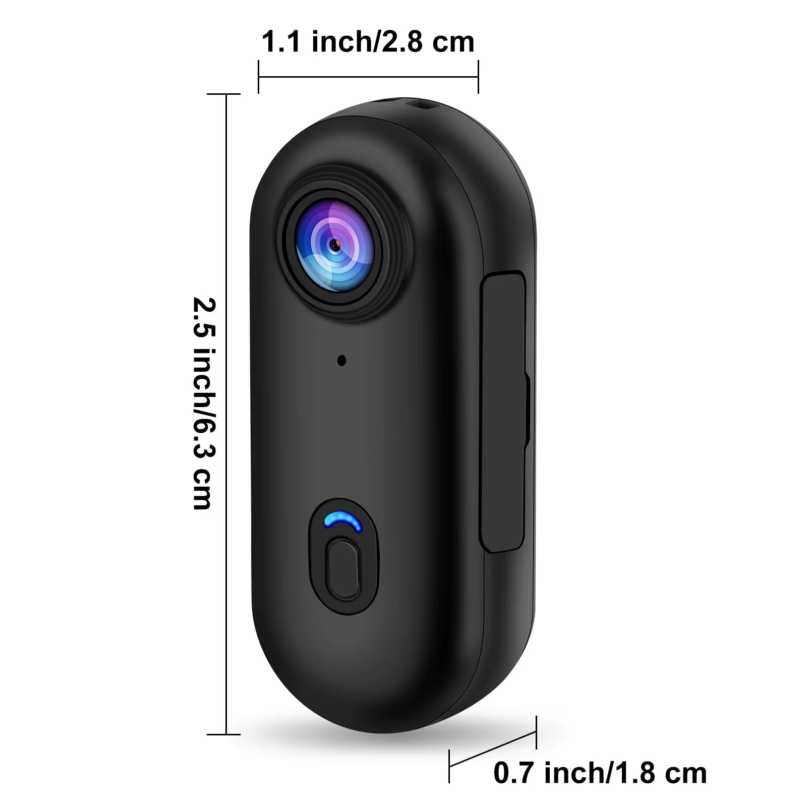 HD Action Camera Mini 4K Wifi Wireless Magnetic Portable POV Cam 1080P Portable Vlog Video Bodycam for Helmet Motorcycle Sports